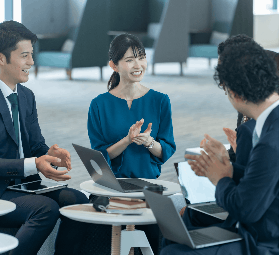 助け合い、成長できるチーム体制